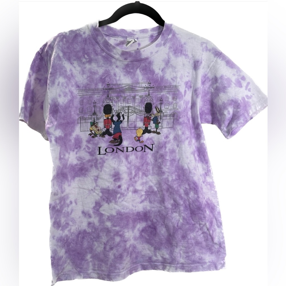 Disney vintage London tie dye shirt